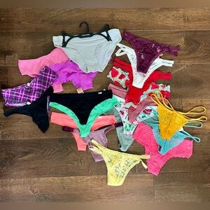 BRAND NEW WITH TAGS LOT OF 20 pairs of underwear, Victoria’s Secret PINK
